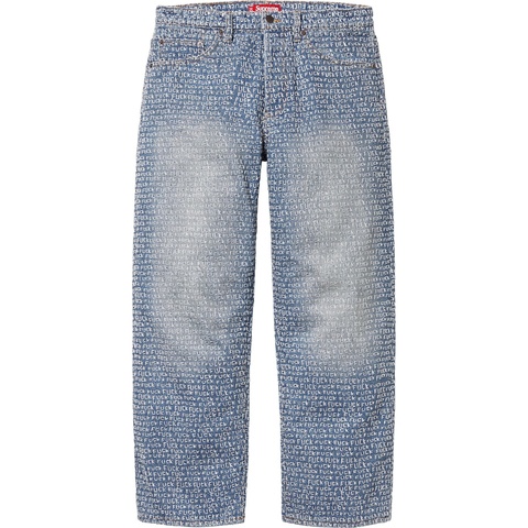 Fuck Stitch Loose Fit Jean - spring/summer 2025 - Supreme