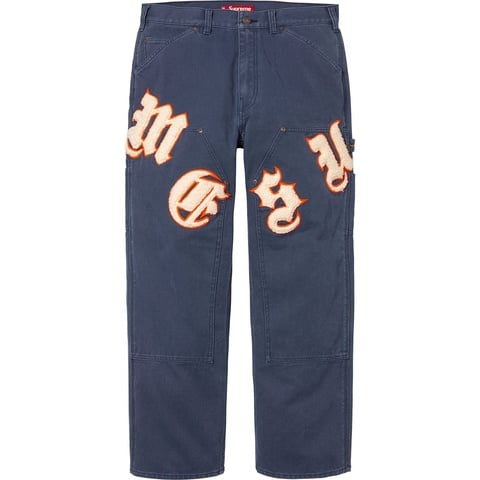 Old English Canvas Double Knee Painter Pant - Supreme