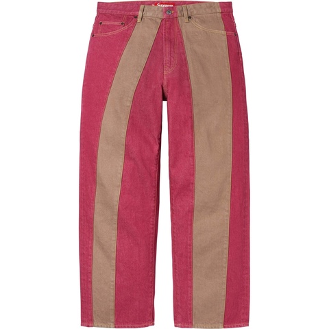 Paneled Stripe Baggy Jean - spring/summer 2025 - Supreme