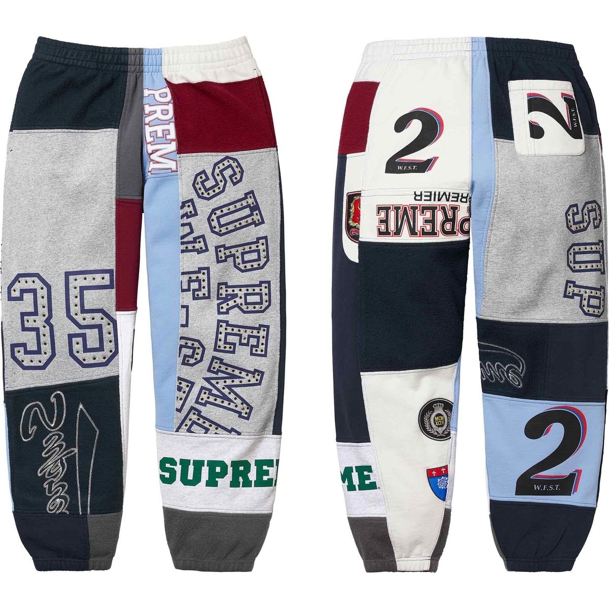 Patchwork Sweatpant - spring/summer 2025 - Supreme