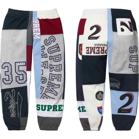 Patchwork Sweatpant - spring/summer 2025 - Supreme