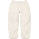 Supreme Reflective Ripstop Track Pant (SS25) - White