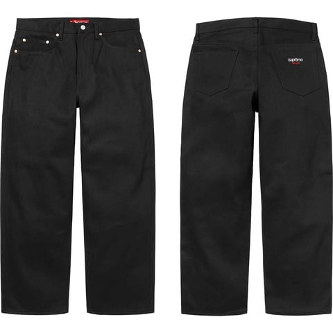 Rigid Baggy Selvedge Jean - spring/summer 2025 - Supreme