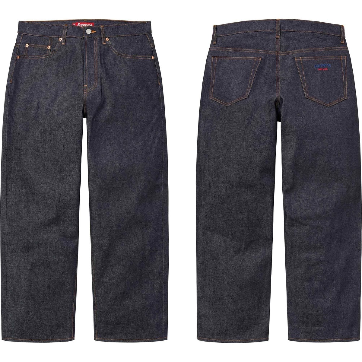 Rigid Baggy Selvedge Jean - spring/summer 2025 - Supreme