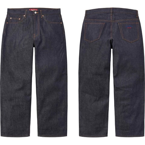 Rigid Baggy Selvedge Jean - spring/summer 2025 - Supreme