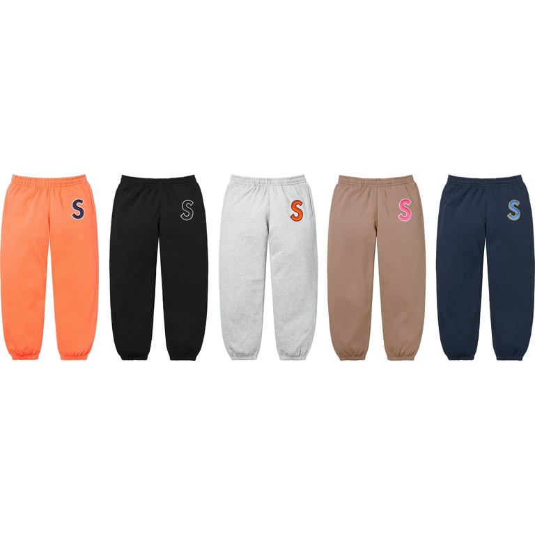 Supreme S Logo Sweatpant (spring/summer 2025) - $158.00