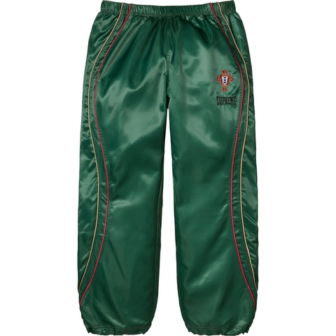 Supreme Satin Track Pant - Green