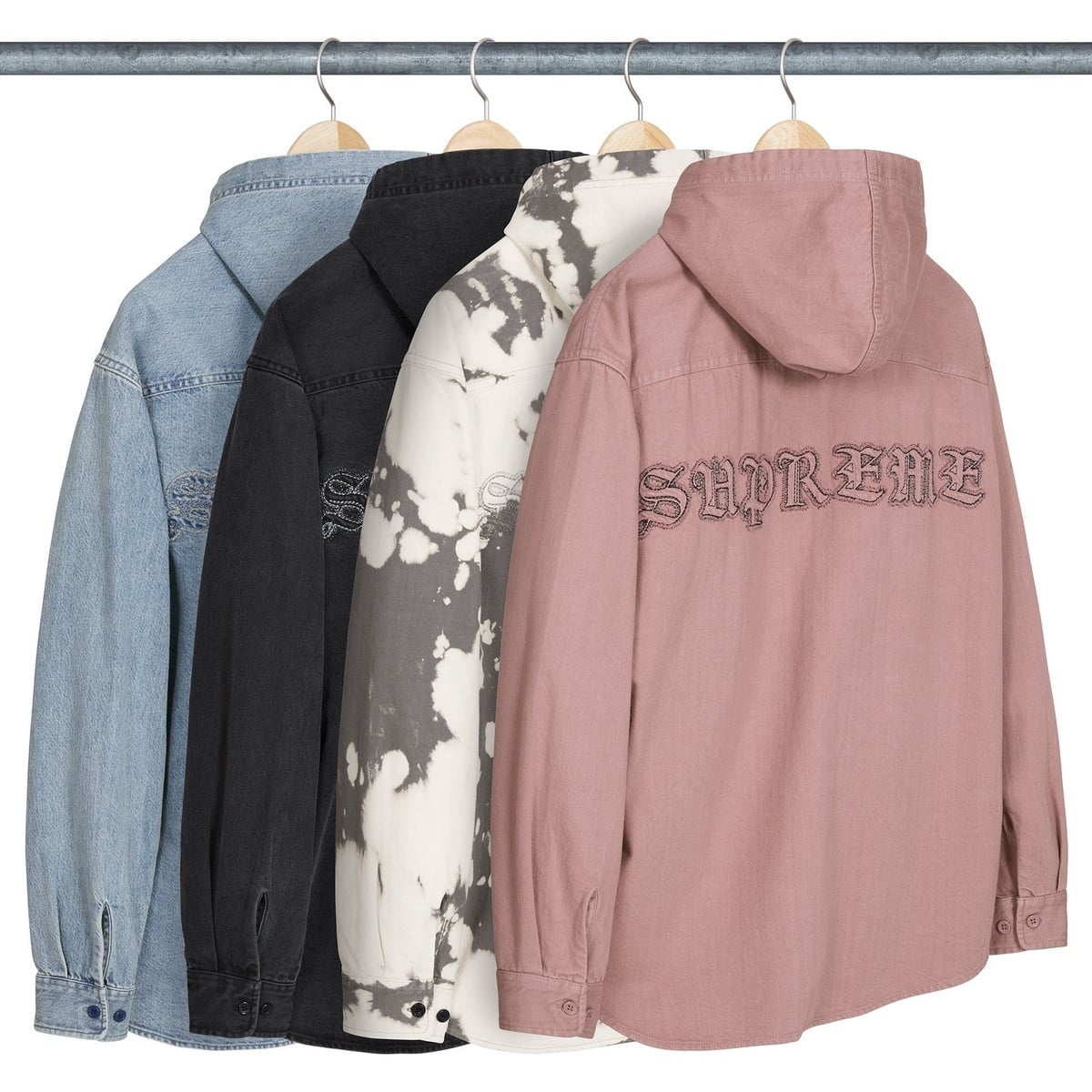 Hooded Denim Shirt - spring/summer 2025 - SupremeCommunity