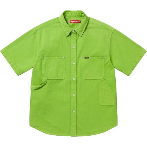 Loose Fit S/S Denim Painter Shirt - Supreme Loose Fit S/S Denim Painter Shirt - Supreme