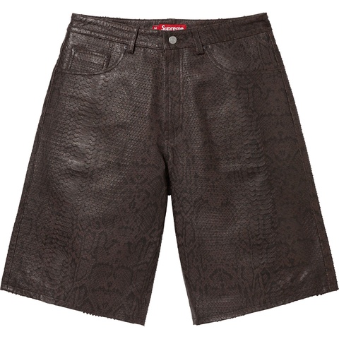 Baggy Leather Short - spring/summer 2025 - Supreme