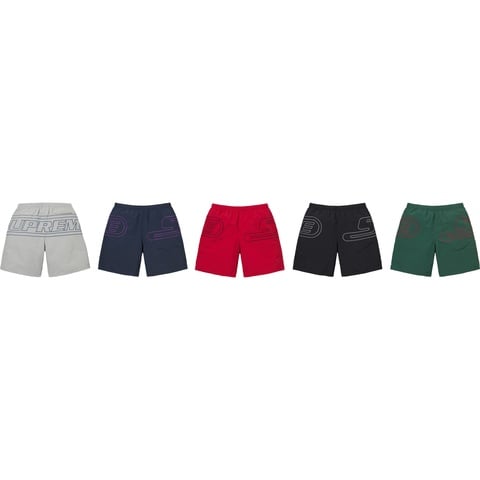 Supreme Big Logo Nylon Short - $110.00
