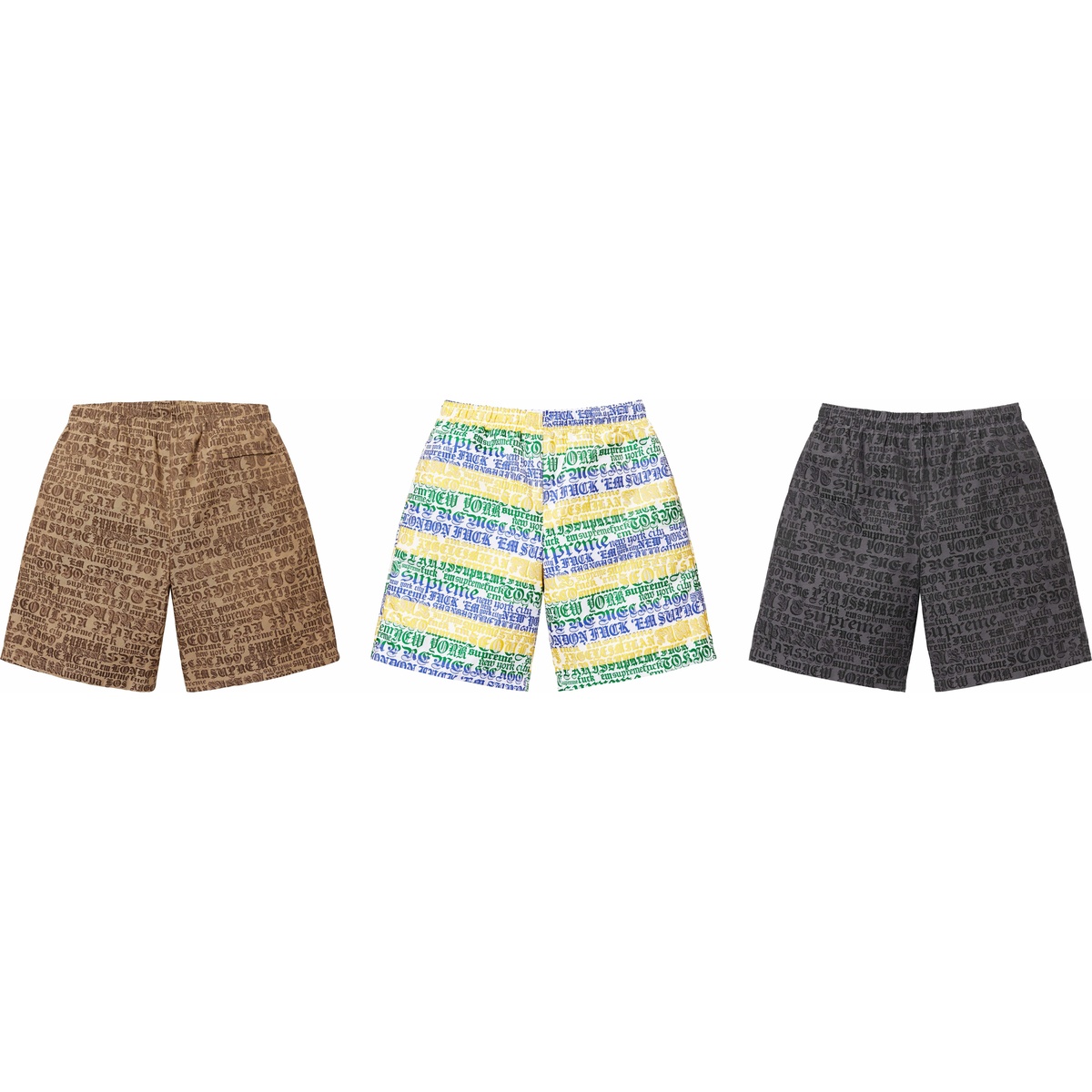 Cities Jacquard Short - spring/summer 2025 - Supreme