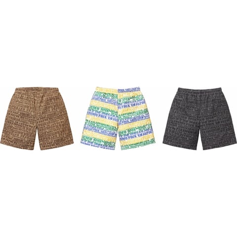 Cities Jacquard Short - spring/summer 2025 - Supreme