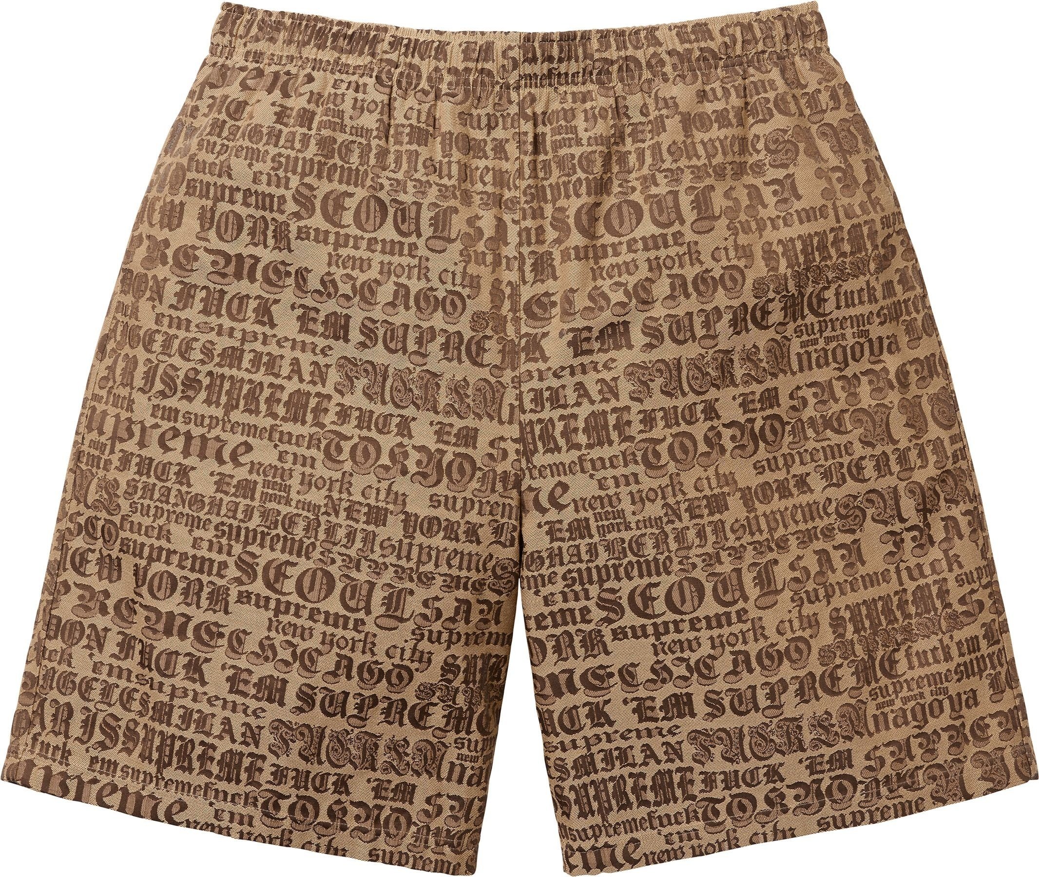 パンツ supreme Cities Jacquard Short Supreme Cities Jacquard Short (SS25) - $168