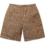 Supreme Cities Jacquard Short (SS25) - Tan