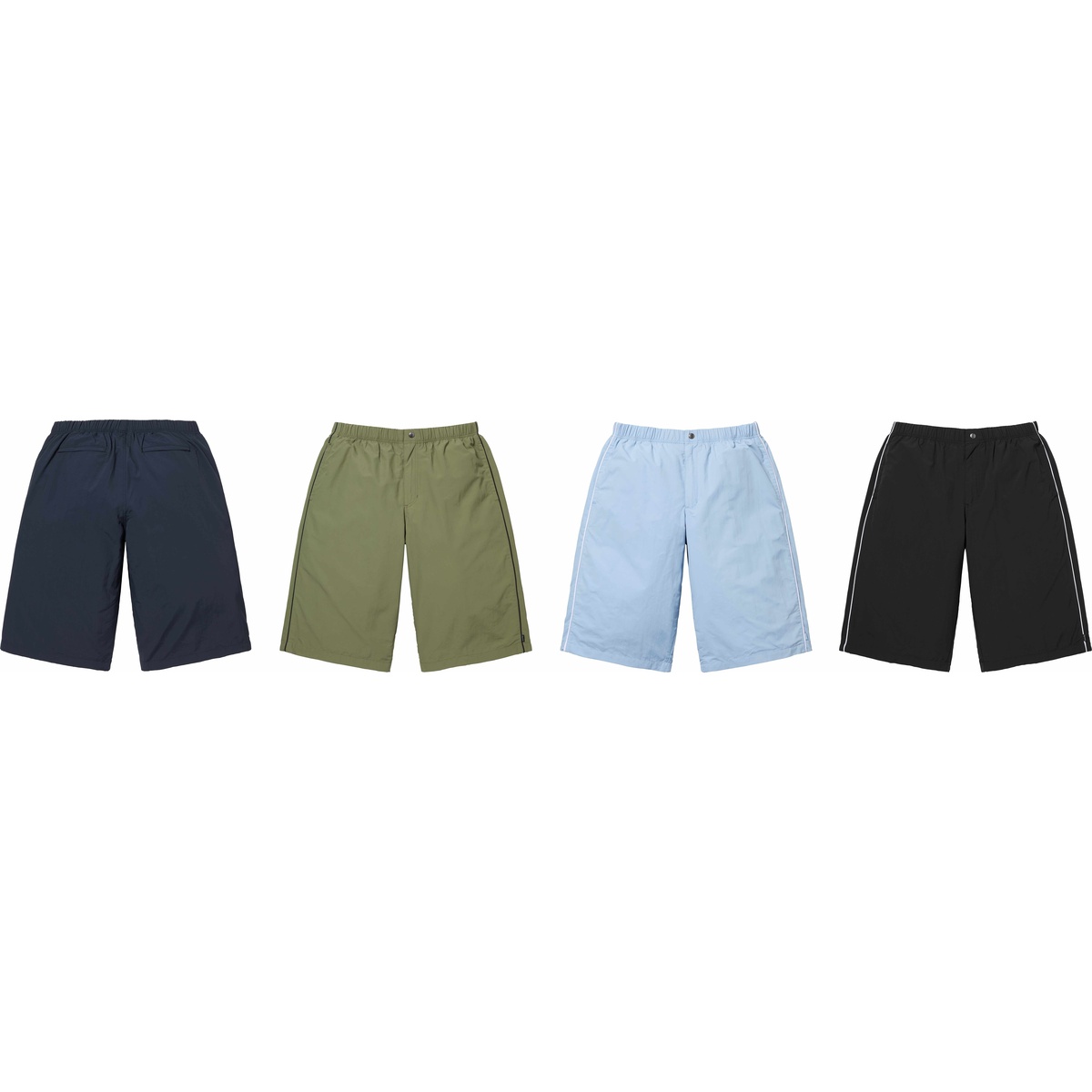 パンツ Supreme Long Nylon Short Navy Long Nylon Short - spring/summer 2025 - Supreme