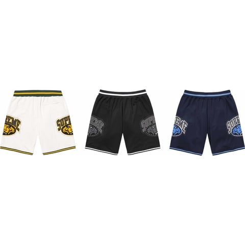 パンツ Supreme Studded Basketball Short White S Studded Basketball Short - spring/summer 2025 - Supreme