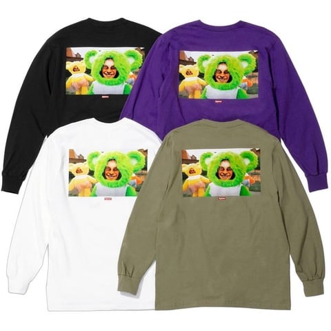 Supreme/Aphex Twin Donkey Rhubarb L/S Tee - Supreme