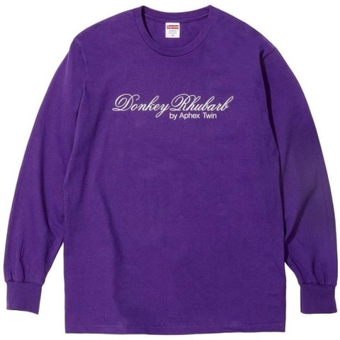 Supreme/Aphex Twin Donkey Rhubarb L/S Tee - Supreme