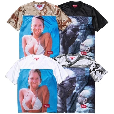 Supreme Supreme/Aphex Twin Football Jersey - $118.00