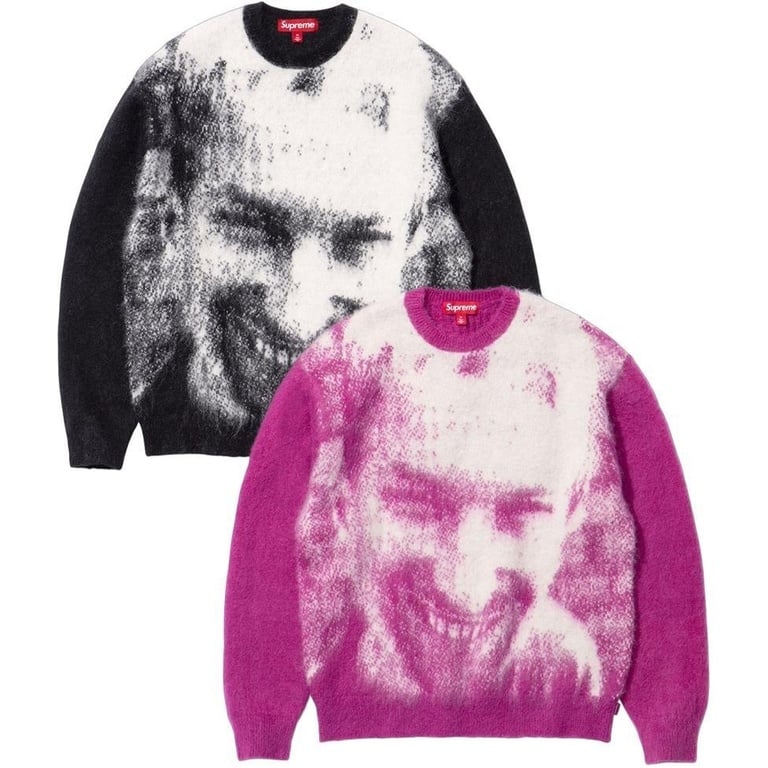 Supreme Supreme/Aphex Twin Mohair Sweater (spring/summer 2025) - $268.00