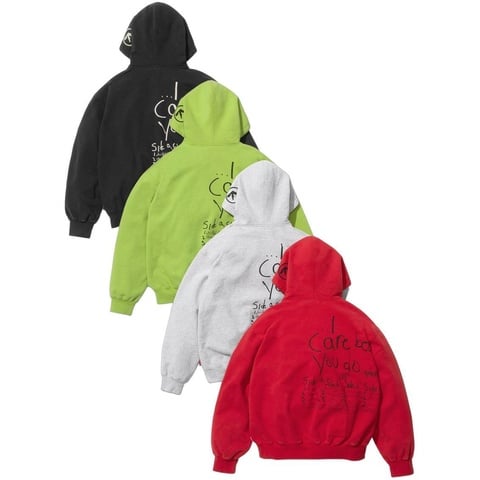 Supreme/Aphex Twin Zip Up Hooded Sweatshirt - Supreme
