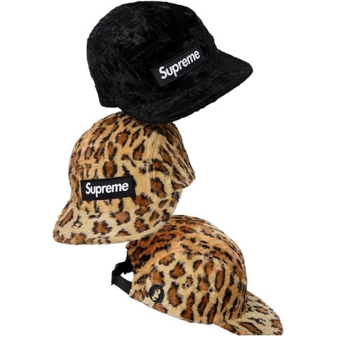 Supreme®/GOODENOUGH Crushed Rayon Pile Camp Cap - Supreme