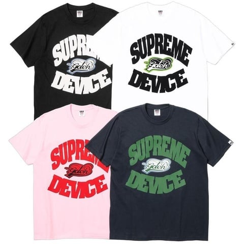 【M】Supreme x GOODENOUGH Device Tee Supreme®/GOODENOUGH Device Tee - Supreme