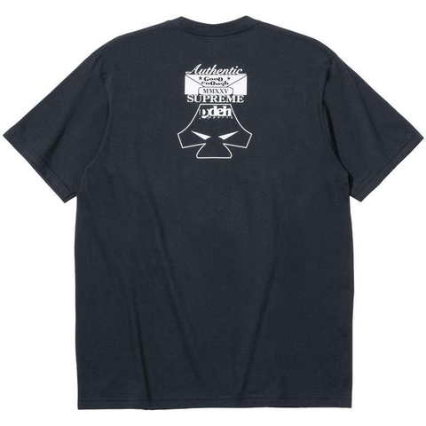 【M】Supreme x GOODENOUGH Device Tee Buy Supreme x Goodenough Device Tee 'Navy' - SS25T17 NAVY | GOAT