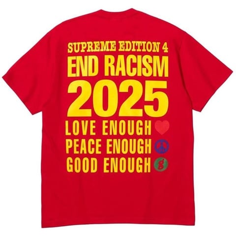 Supreme®/GOODENOUGH End Racism Tee - Supreme