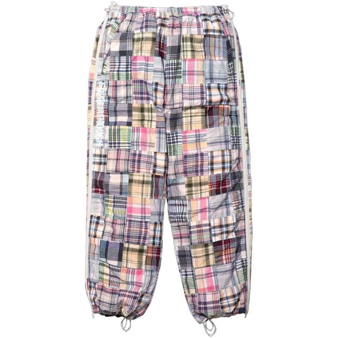 Supreme Supreme®/GOODENOUGH Patchwork Madras Full Zip Track Pant - Colorway