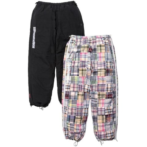 Supreme®/GOODENOUGH Patchwork Madras Full Zip Track Pant - Supreme