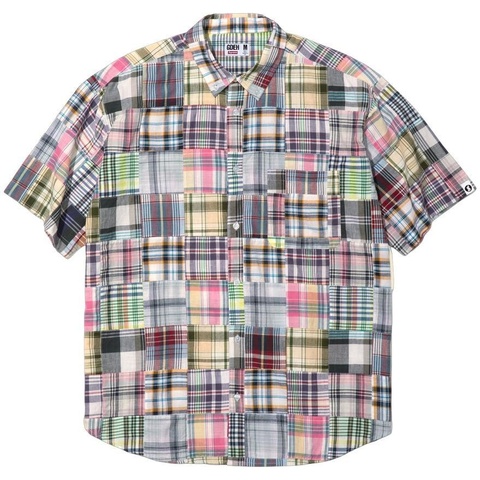 Supreme®/GOODENOUGH Patchwork Madras S/S Shirt - Supreme