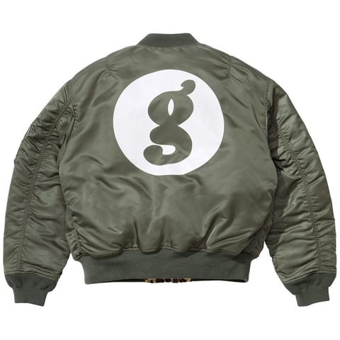 新品 Supreme × GOODENOUGH × ALPHA MA-1 JKT Supreme®/GOODENOUGH Reversible MA-1 - Supreme