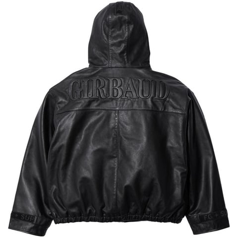 Supreme®/Marithé + François Girbaud Hooded Leather Flight Bomber