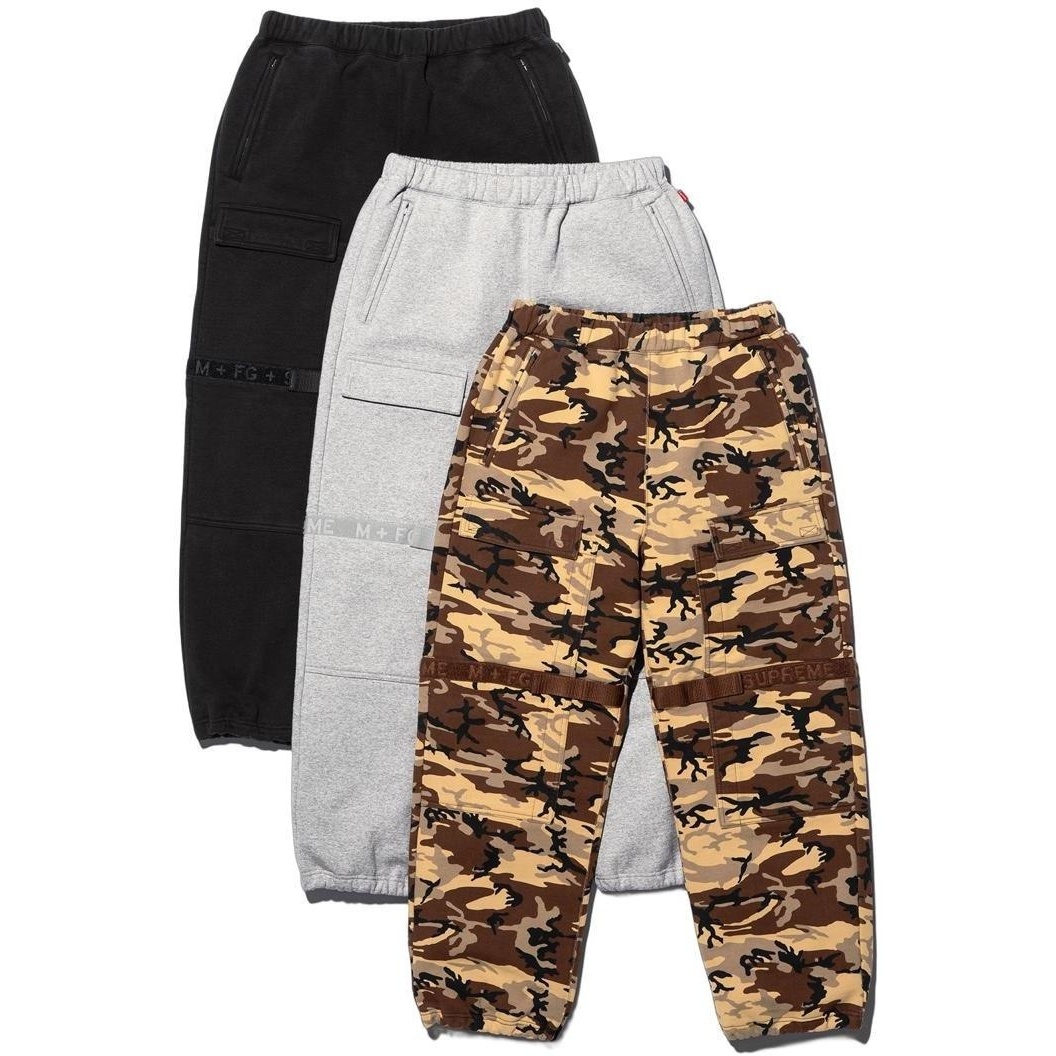 Supreme Supreme®/Marithé + François Girbaud Shuttle Tape Cargo Sweatpant (spring/summer 2025) - $188.00