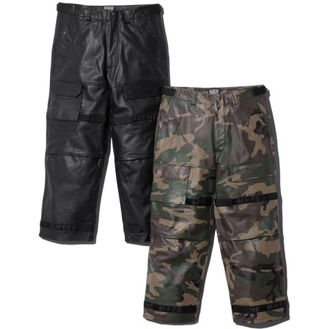 supreme leather cargo pant サイズ30 Supreme®/Marithé + François Girbaud Shuttle Tape Leather Cargo