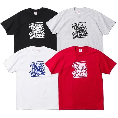 supreme x martithé + françois girbaud Supreme Marithé + François Girbaud Tee Noir Homme de la Collection
