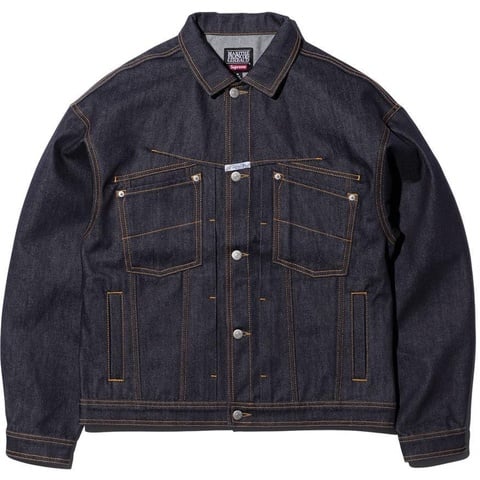 Supreme®/Marithé + François Girbaud X-Seam Denim Trucker Jacket