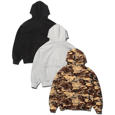 Supreme®/Marithé + François Girbaud Zip Up Hooded Sweatshirt - Supreme