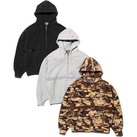 Supreme®/Marithé + François Girbaud Zip Up Hooded Sweatshirt - Supreme