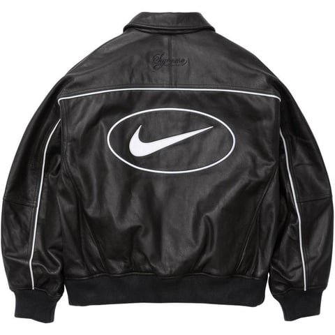Supreme Supreme®/Nike® Leather Varsity Jacket - Colorway