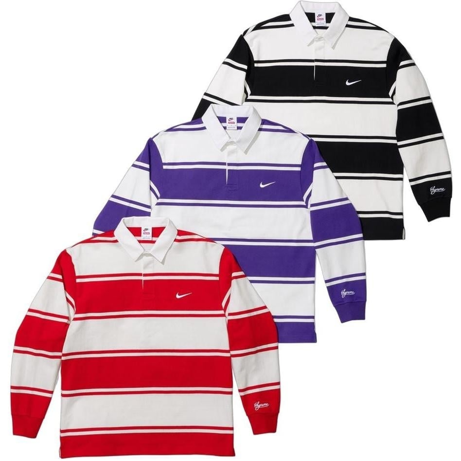 Supreme®/Nike® Stripe Rugby - spring/summer 2025 - Supreme