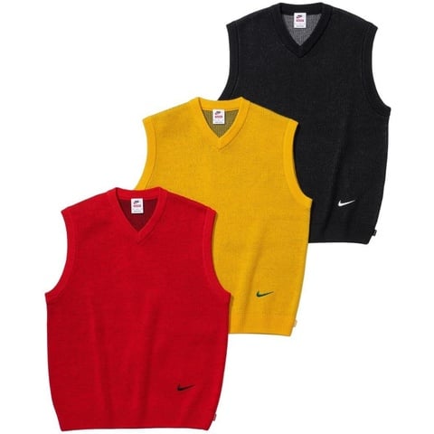 Supreme®/Nike® Sweater Vest - spring/summer 2025 - Supreme