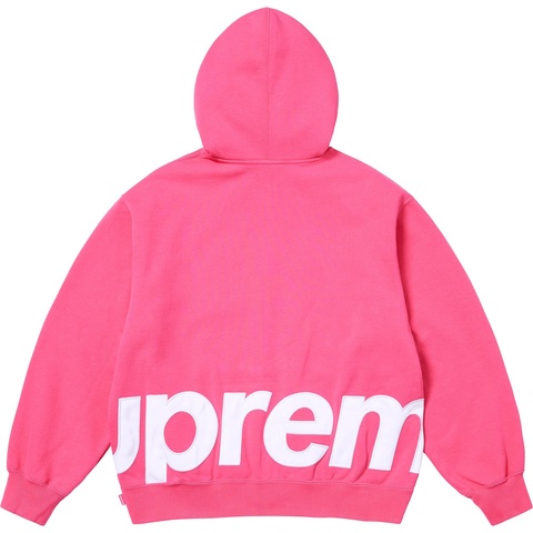 Big Logo Zip Up Hooded Sweatshirt - Supreme