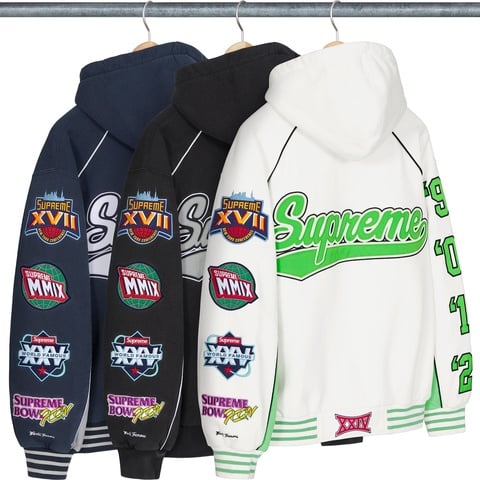 Playoffs Zip Up Hooded Sweatshirt - Supreme
