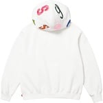 Supreme Multi S Logo Hooded Sweatshirt (SS25) - White
