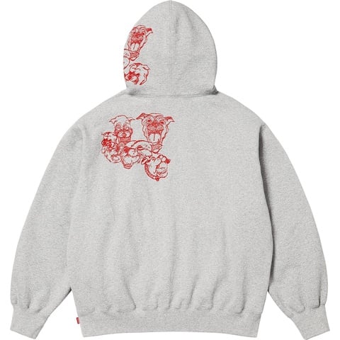 Pitbulls Embroidered Hooded Sweatshirt - Supreme