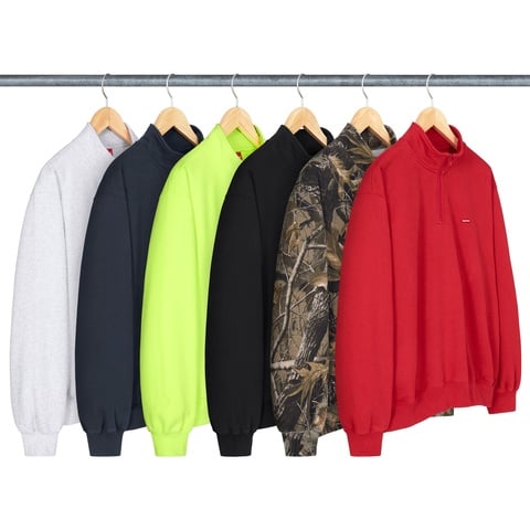 Supreme Small Box Half Zip Pullover - $148.00