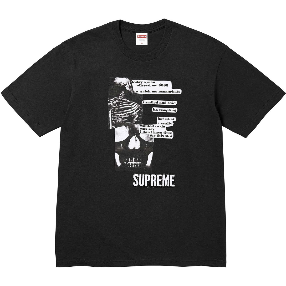 Supreme Anatomy Tee (spring/summer 2025) - $40.00